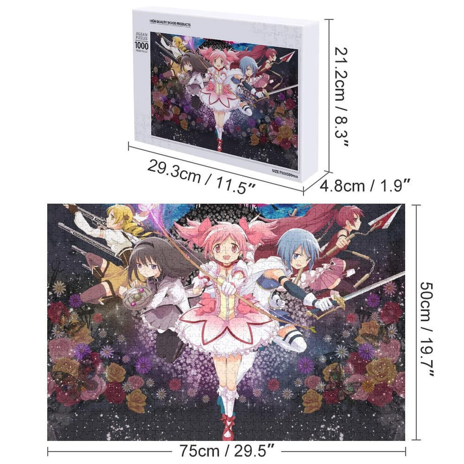 Amazon.co.jp: ジグソーパズル 魔法少女まどか まどマギ 1000/500/300